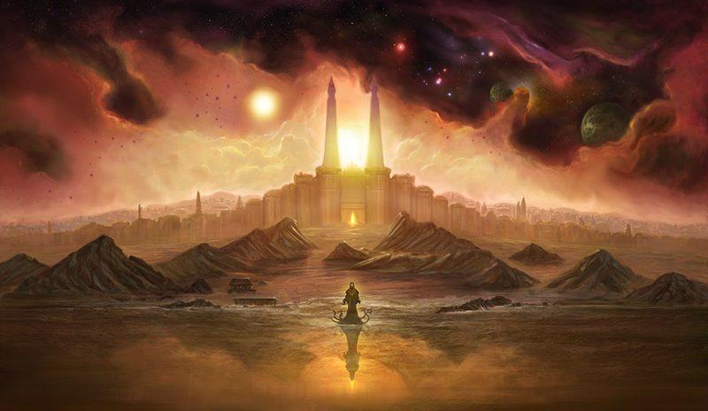 Kraken Wargames: Mythos Carcosa Spielmatte umnäht
