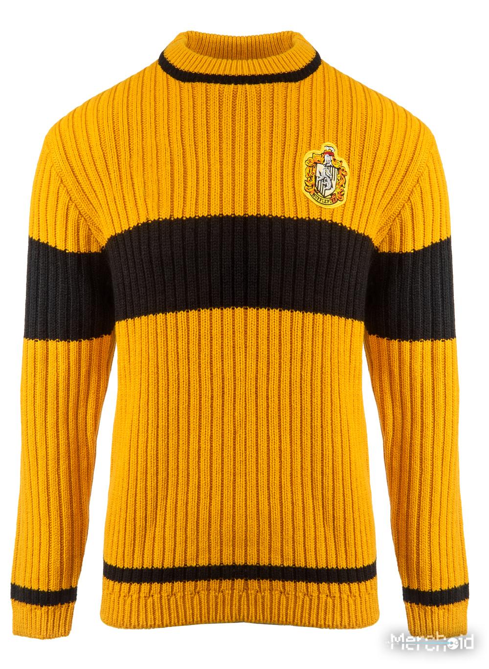 Harry Potter Hufflepuff Quidditch Jumper - Größe: M