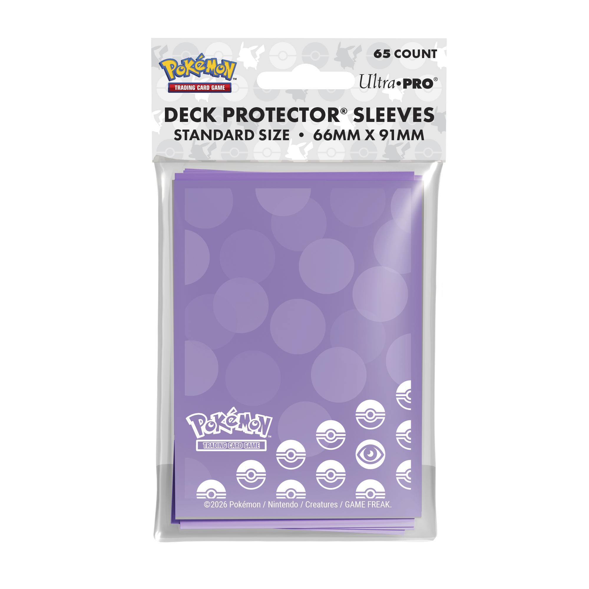 Ultra Pro - Energy Deck Protector Sleeves Psychic Type for Pokémon (65)