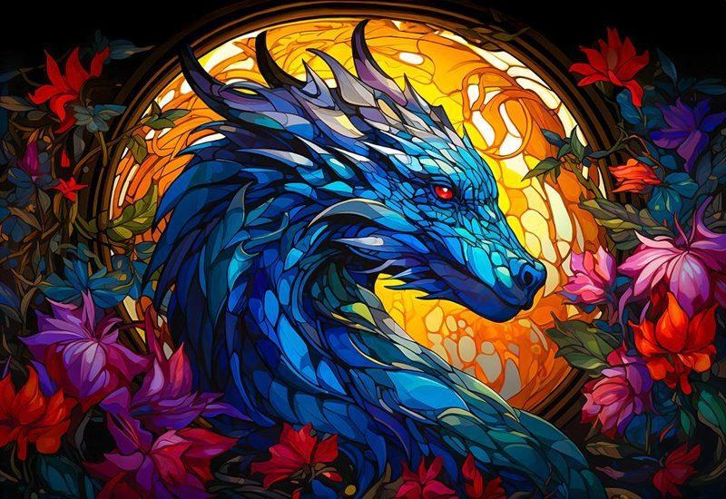 Kraken Wargames: Dragonflower Spielmatte umnäht