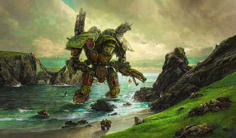 Kraken Wargames: Warlord Spielmatte umnäht