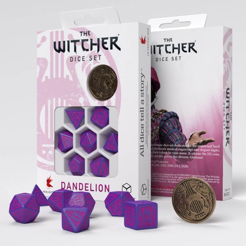 Q Workshop - The Witcher Dice Set: Dandelion - The Conqueror of Hearts