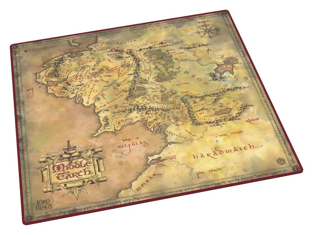 Ultimate Guard - Play-Mat Oversized 61x 61cm The Lord of the Rings "Places of Middle-earth"