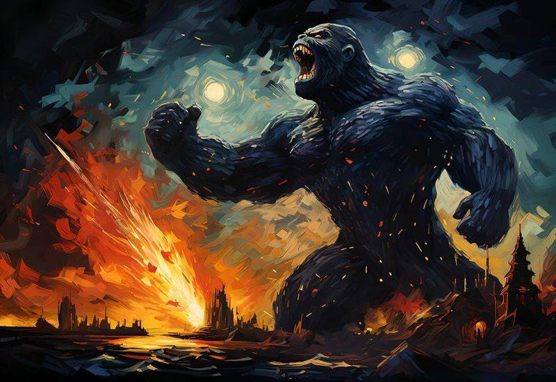 Kraken Wargames: Kong van Goch Spielmatte umnäht