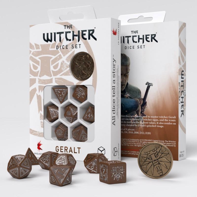 Q Workshop - The Witcher Dice Set: Geralt  - Roach's Companion