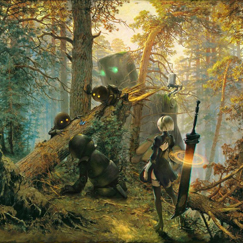 Kraken Wargames: Würfelschale Robots in a Forest