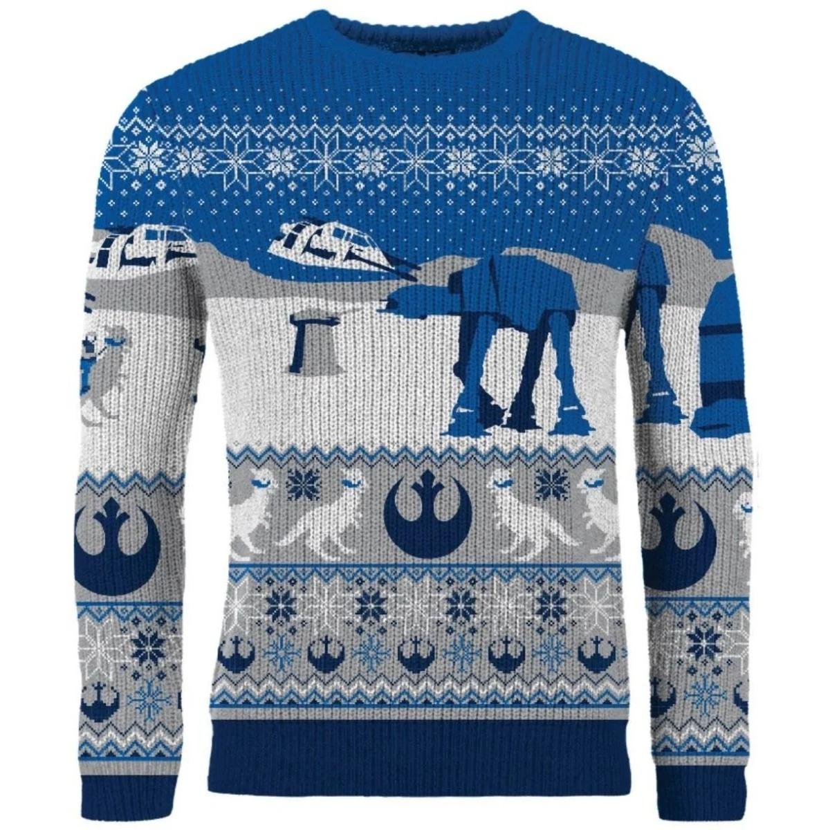 Star Wars Hoth Christmas Jumper - Größe: L