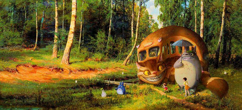 Kraken Wargames: Catbus and Friends - Gamer Mousepad