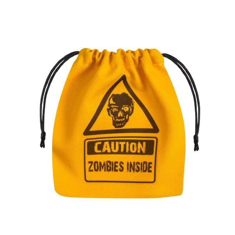 Q Workshop - Zombie Yellow & Black Dice Bag