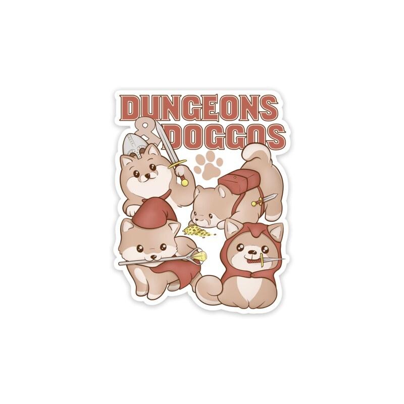 Dungeons & Doggos Sticker