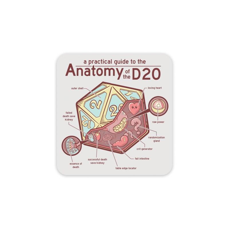 Anatomy of the D20 Sticker