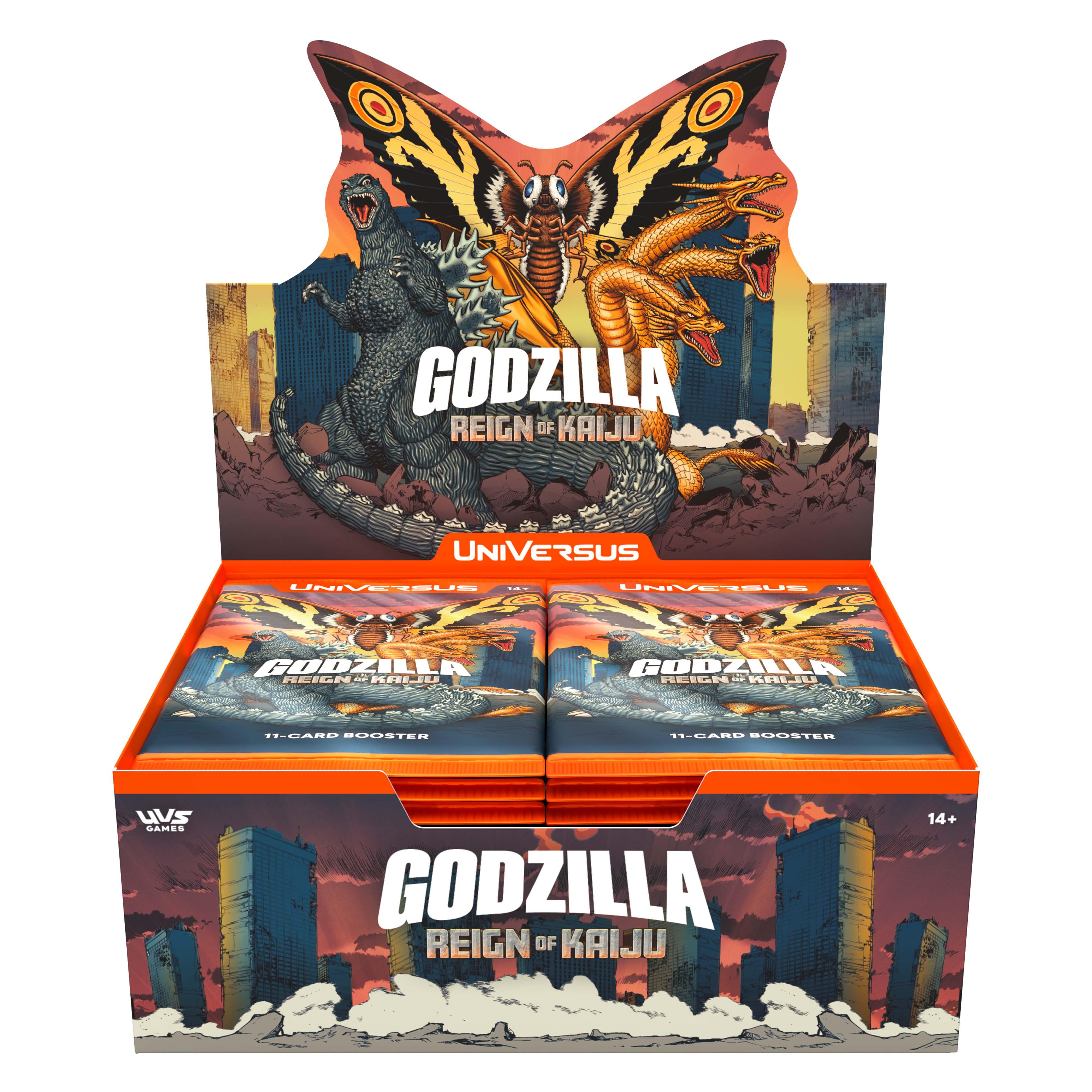 Universus - Godzilla: Reign of Kaiju Booster Display (24 Boosters) - EN