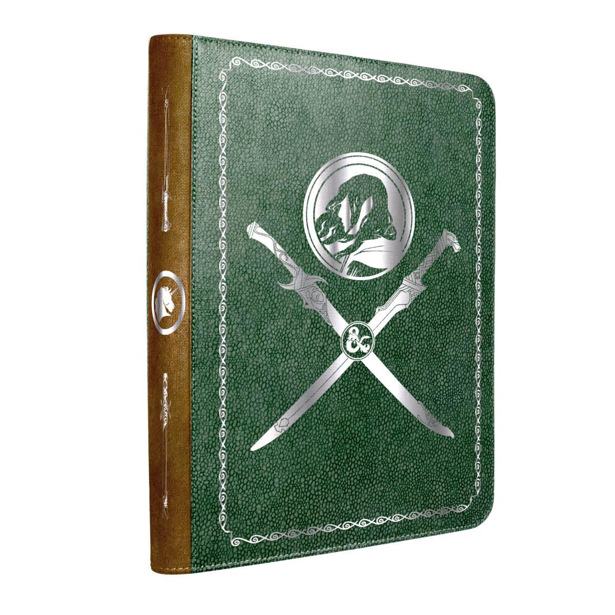 Ultra Pro - Artifacts Across Eternities: Drizzt & the Forgotten Realms Premium Zippered Book & Character Folio for Dungeons & Dragons