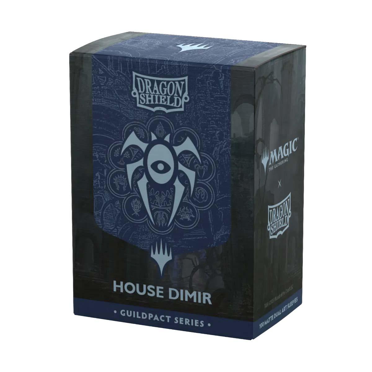 Dragon Shield - MTG License Sleeves - House Dimir