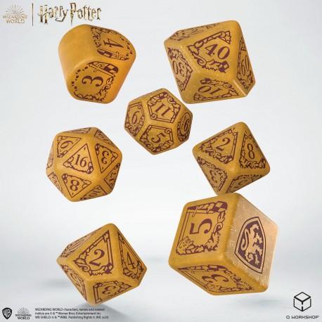 Q Workshop - Harry Potter: Gryffindor Modern Dice Set - Gold