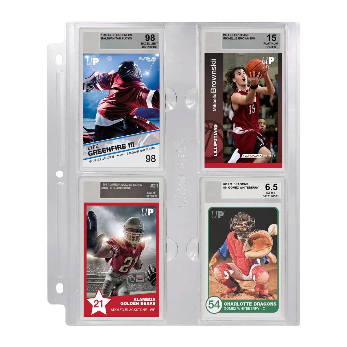 Ultra Pro - 1ct Page for Graded Beckett Slabs