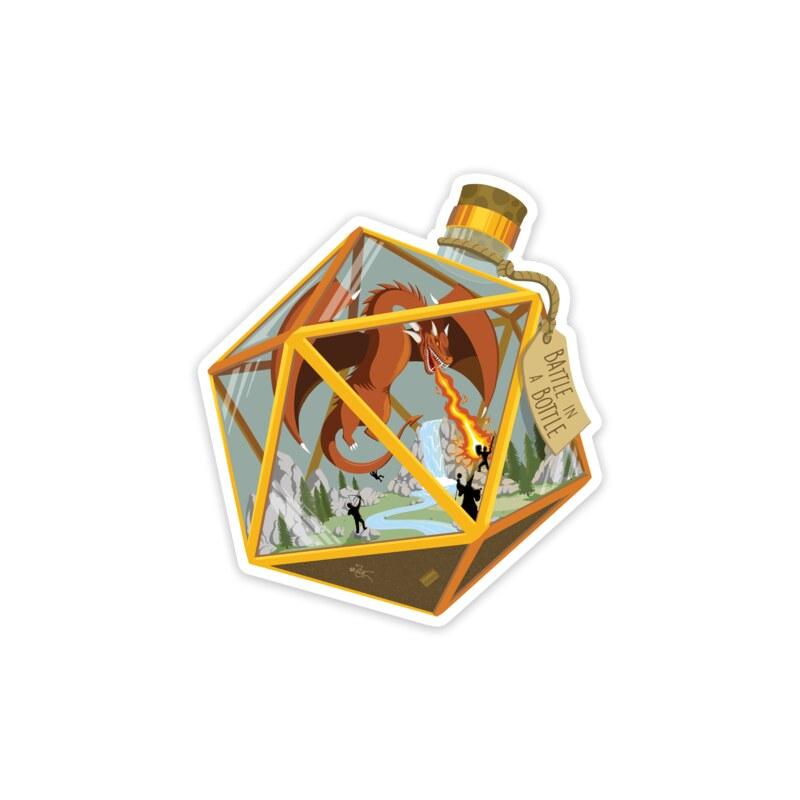 Battle in a Bottle Sticker