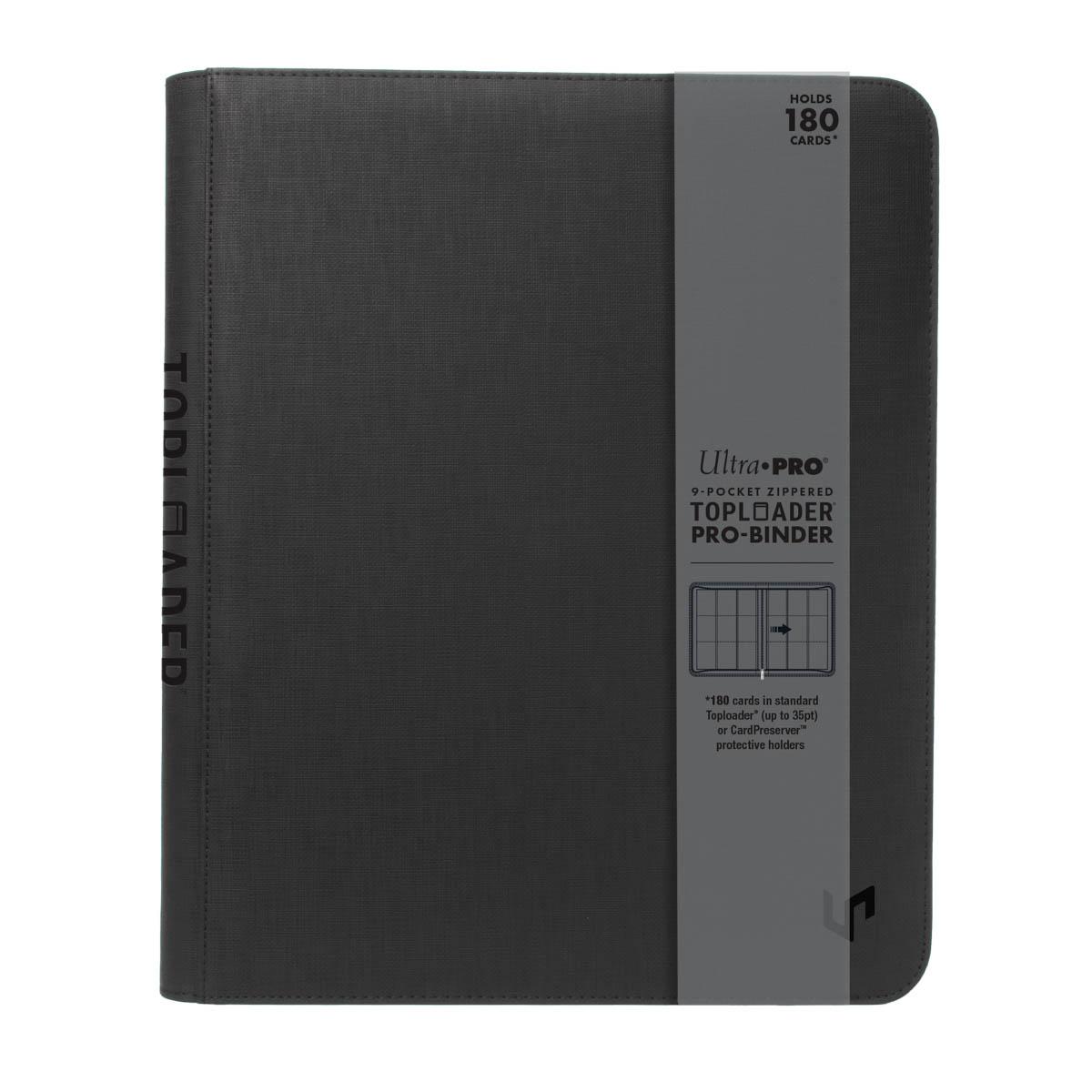 Ultra Pro - 9-Pocket Zippered Toploader Premium PRO-Binder