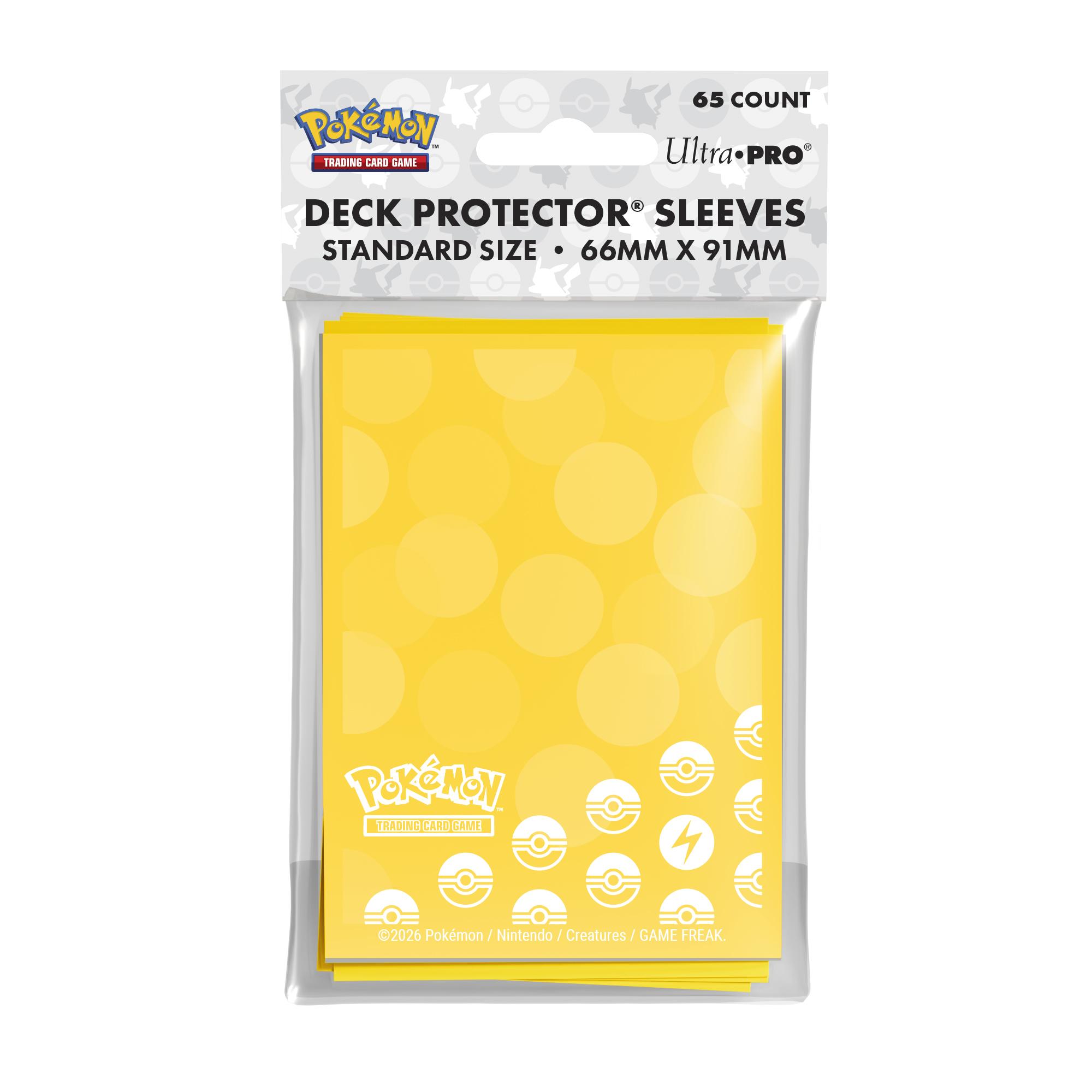 Ultra Pro - Energy Deck Protector Sleeves Lightning Type for Pokémon (65)
