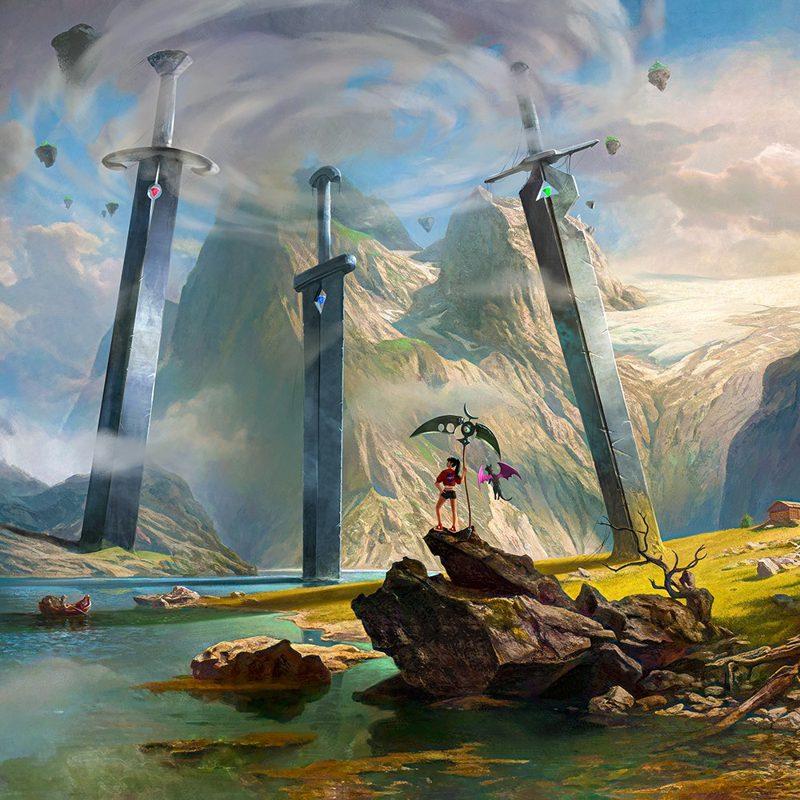 Kraken Wargames: Luna swords - Mousepad