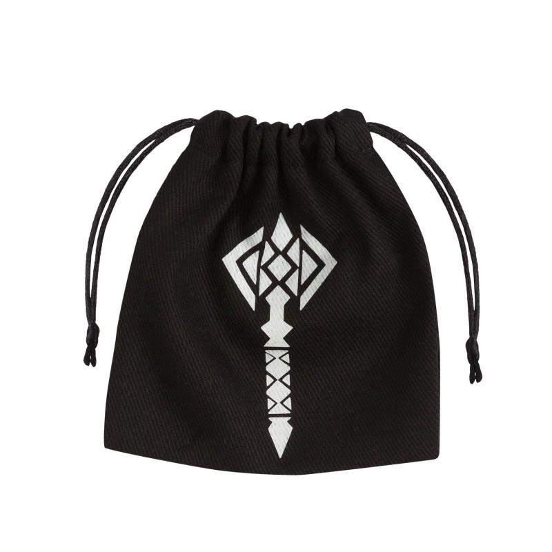Q Workshop - Hammer Black & Glow-in-the-Dark Dice Bag