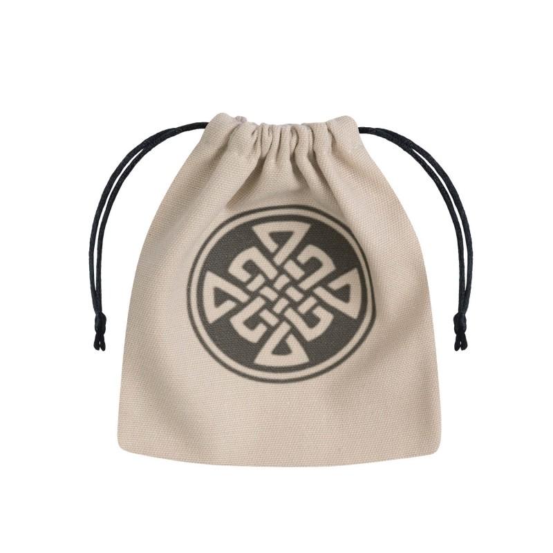 Q Workshop - Celtic Beige & Black Dice Bag