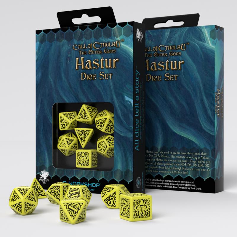 COC The Outer Gods Hastur Dice Set (7)