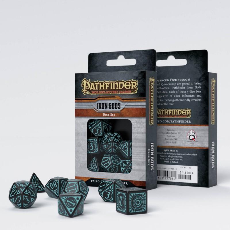 Q Workshop - Pathfinder Iron Gods Dice Set (7)