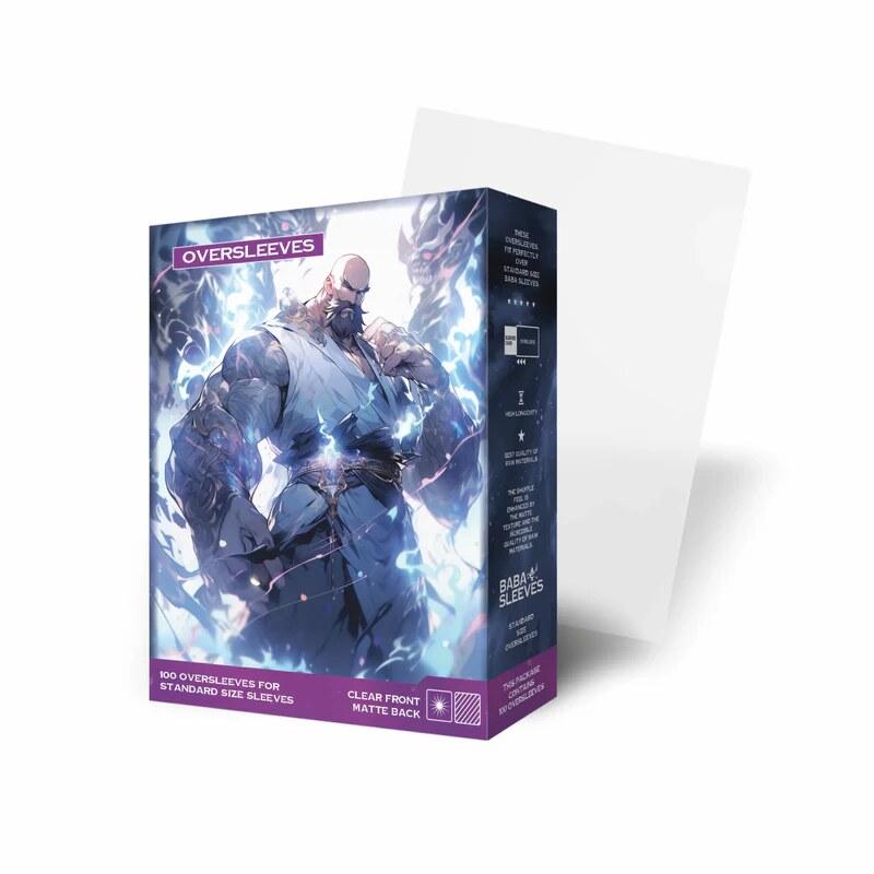 Baba Sleeves Matte Oversleeves - Doublesleeves Hüllen Standard Size (100)