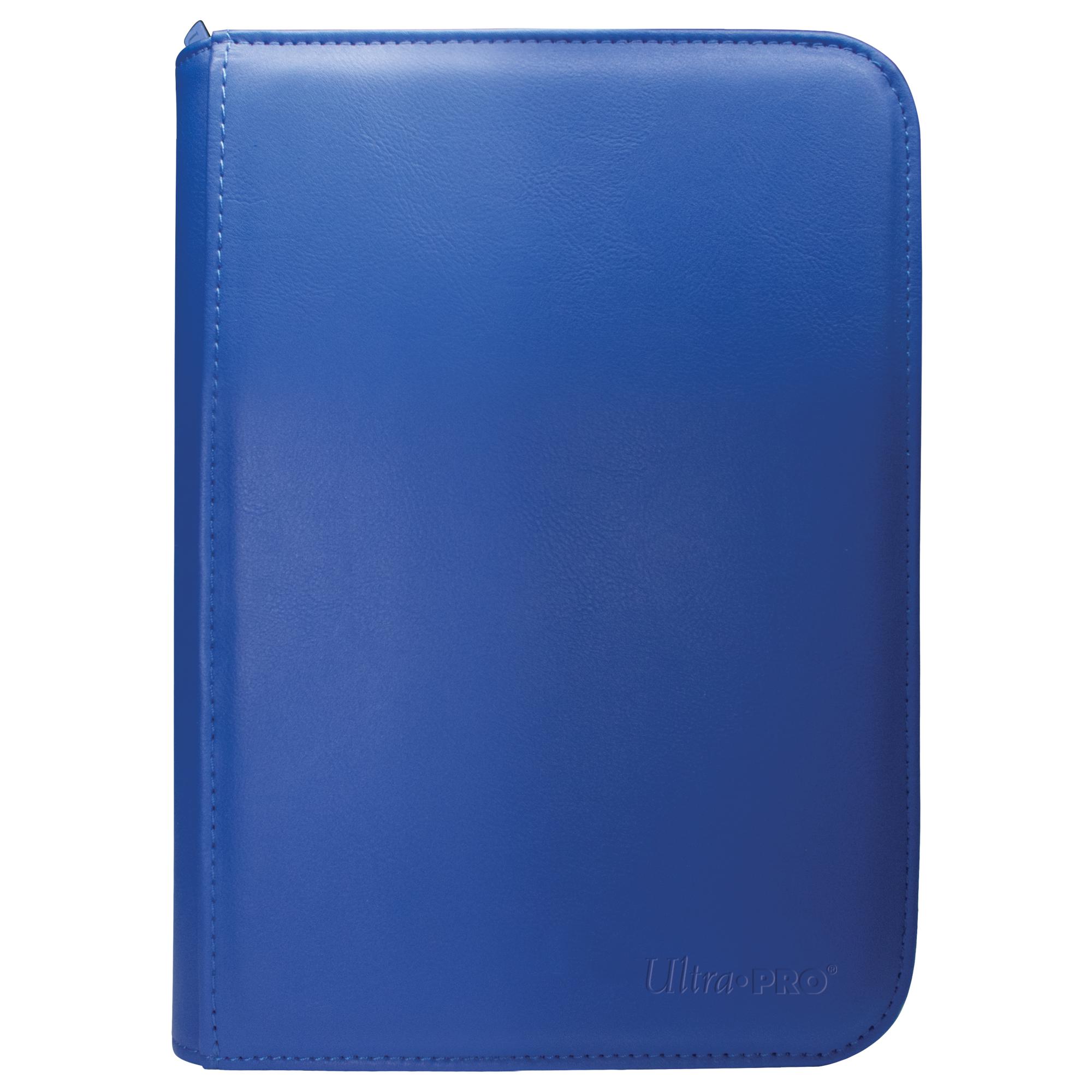 Ultra Pro - Vivid 4-Pocket Zippered PRO-Binder: Blue