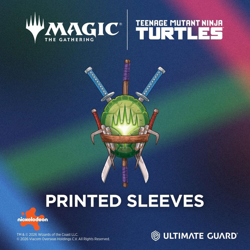 Ultimate Guard - Art Sleeves Magic: The Gathering - Teenage Mutant Ninja Turtles - Pizza Box