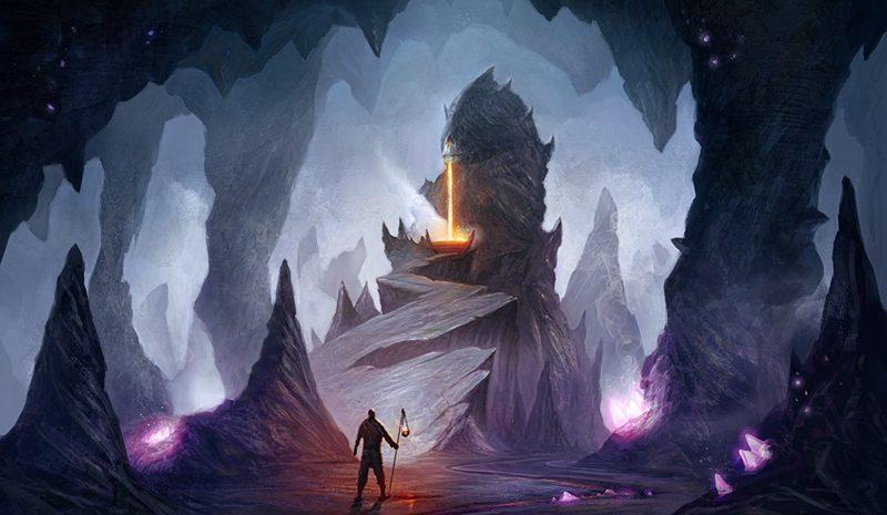 Kraken Wargames: Caves Spielmatte umnäht