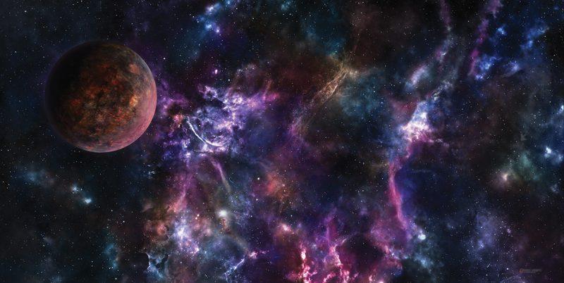 Kraken Wargames: Space Sector 6 6x3 Spielmatte