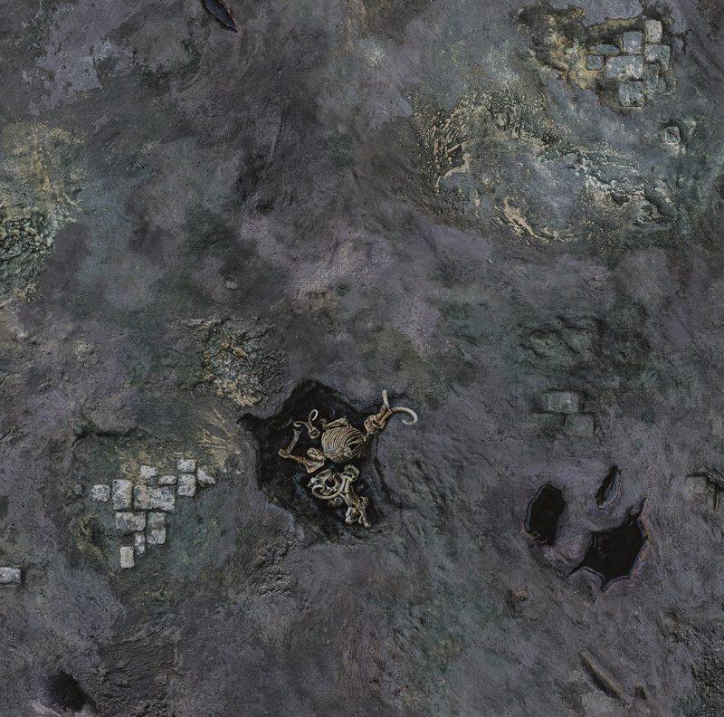 Kraken Wargames: Caves 3x3 Spielmatte