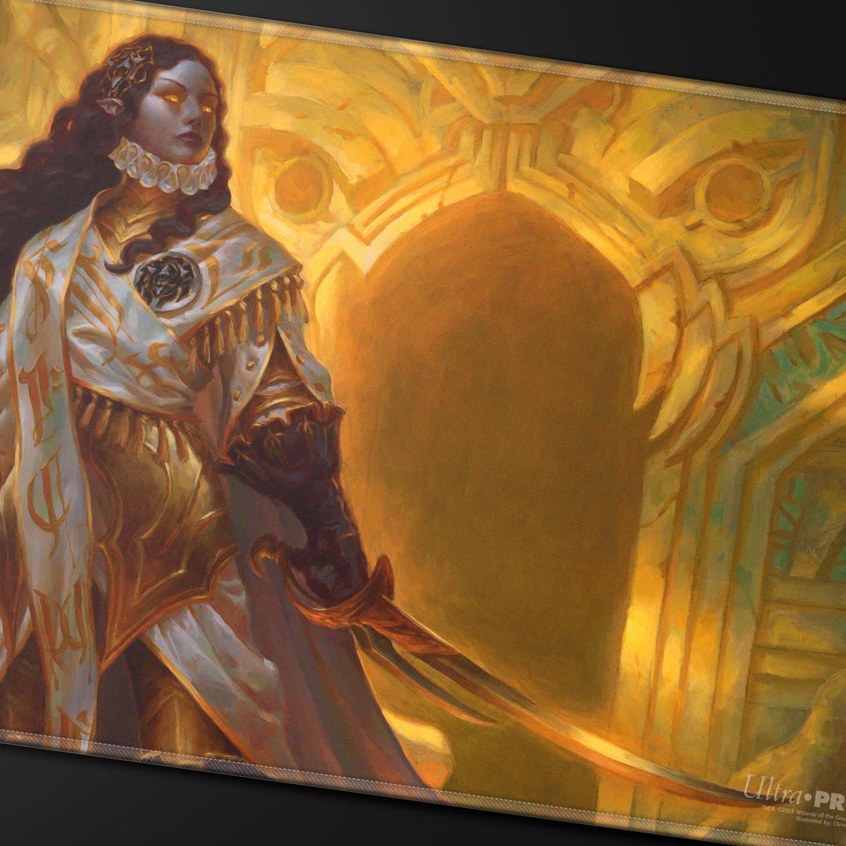 Ultra Pro - Commander Series - Release 8 - Fan Vote 3 - Q3 2025 Stitched Edge Playmat Elenda, the Dusk Rose for Magic: The Gathering
