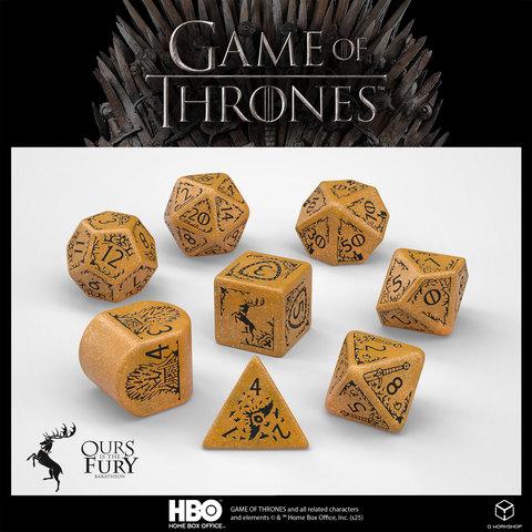 Game of Thrones. Baratheon Dice Set.