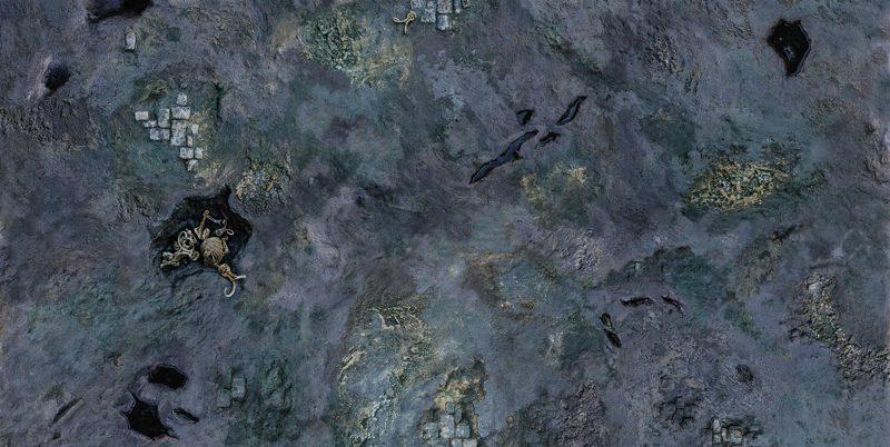 Kraken Wargames: Caves 6x3 Spielmatte