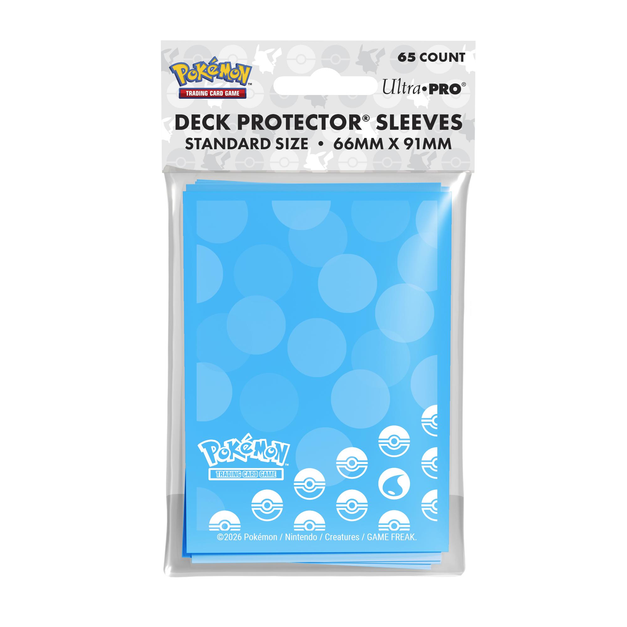 Ultra Pro - Energy Deck Protector Sleeves Water Type for Pokémon (65)