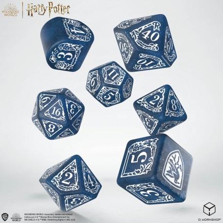 Q Workshop - Harry Potter: Ravenclaw Modern Dice Set - Blue