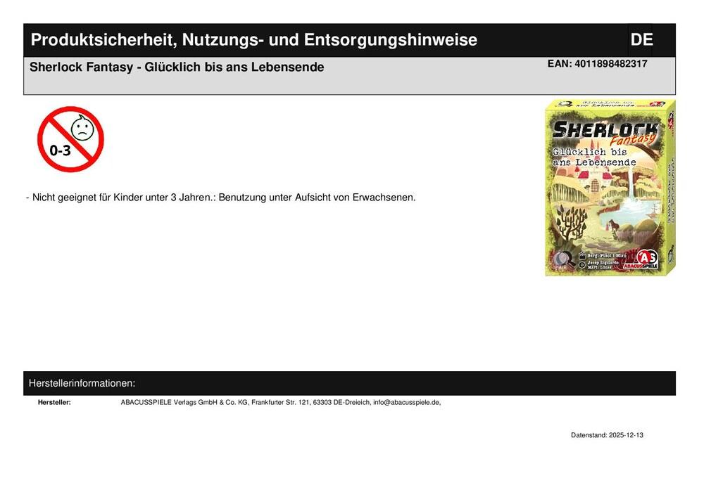 Sherlock Fantasy - Glücklich bis ans Lebensende