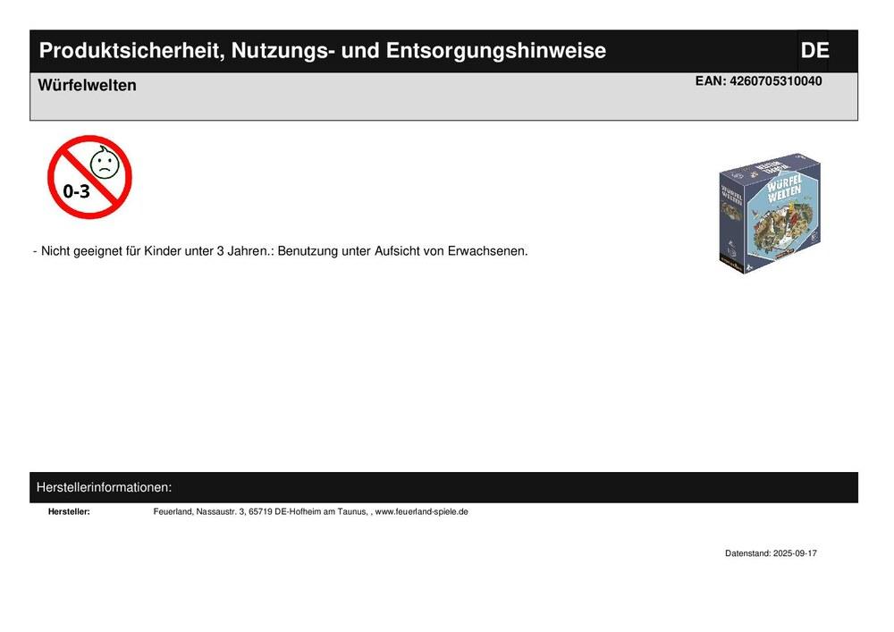Würfelwelten