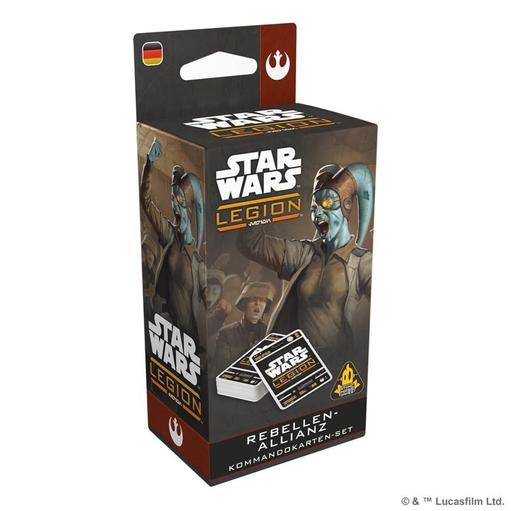 Star Wars: Legion - Rebellen-Allianz Kommandokarten-Set