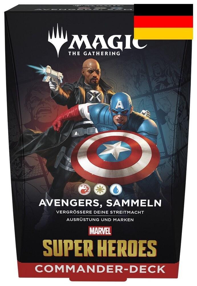 MTG - Marvel Super Heroes: Commander - Avengers, Sammeln Deck DE