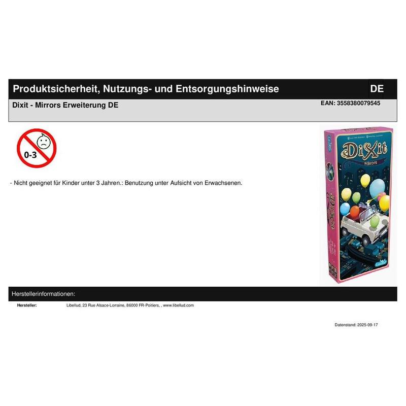 Dixit - Mirrors Erweiterung DE