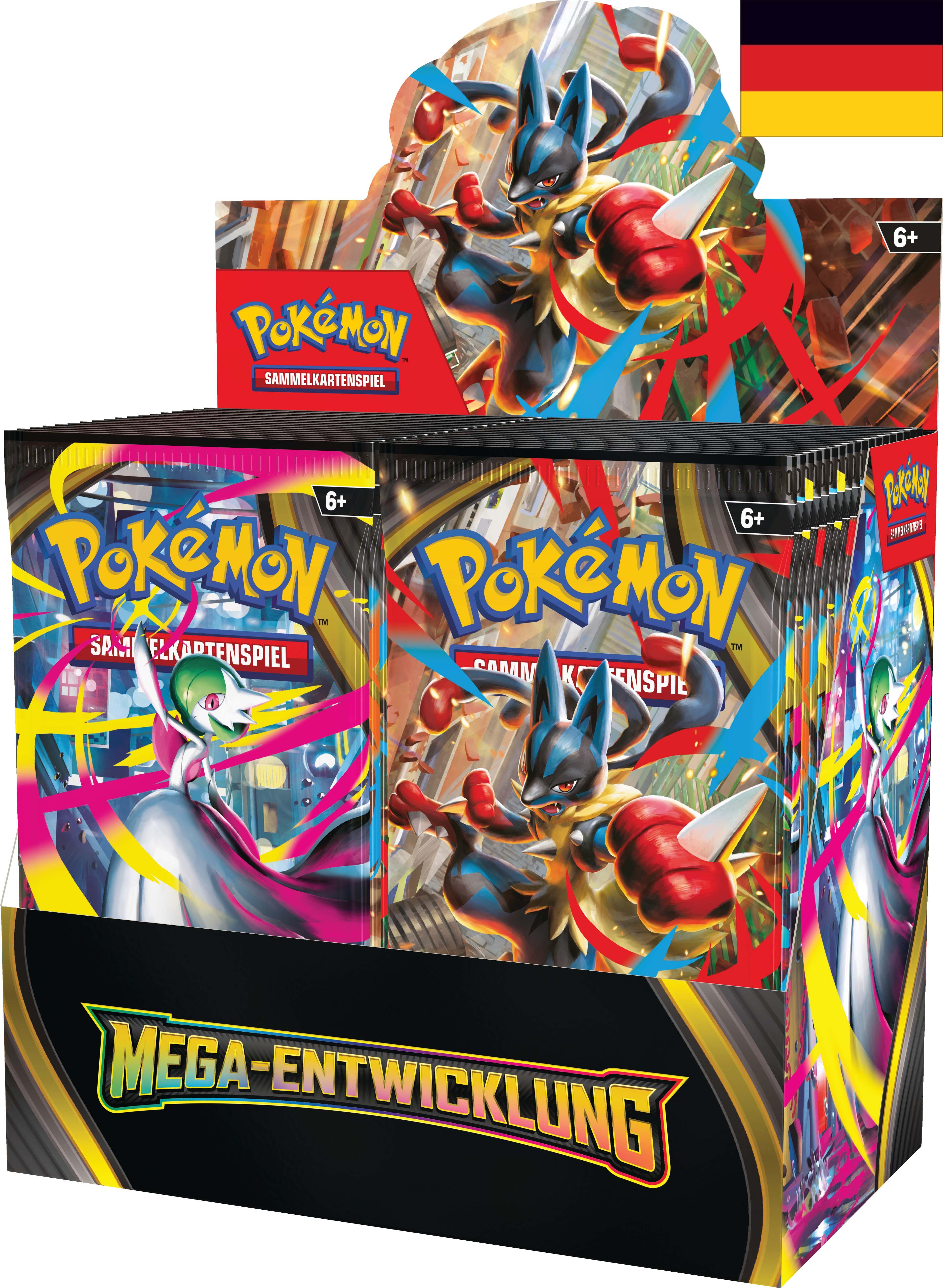 Pokémon - Mega-Entwicklung 01 Booster Display (36) DE