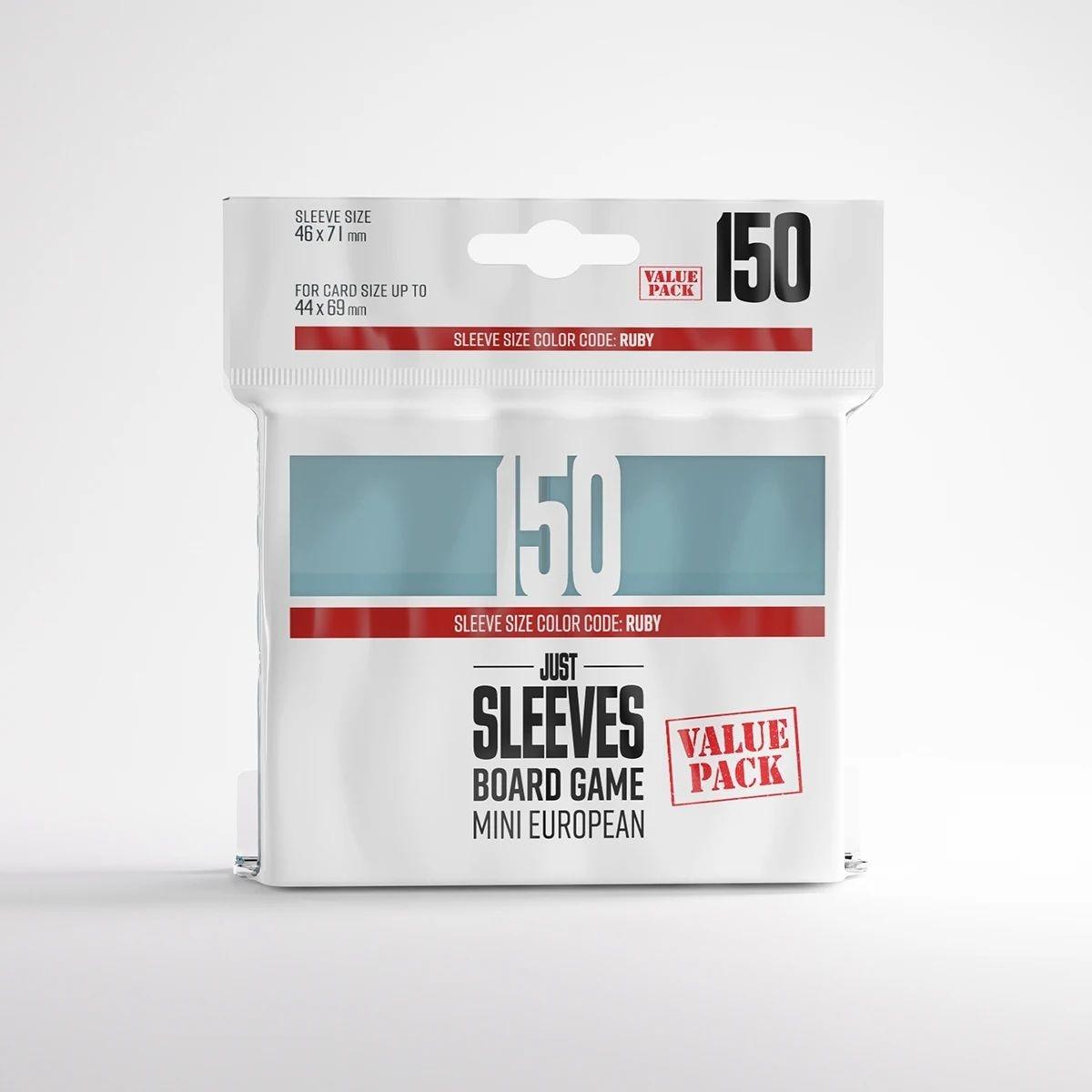 Just Sleeves - Mini European Kartenschutzhüllen Value Pack (150)
