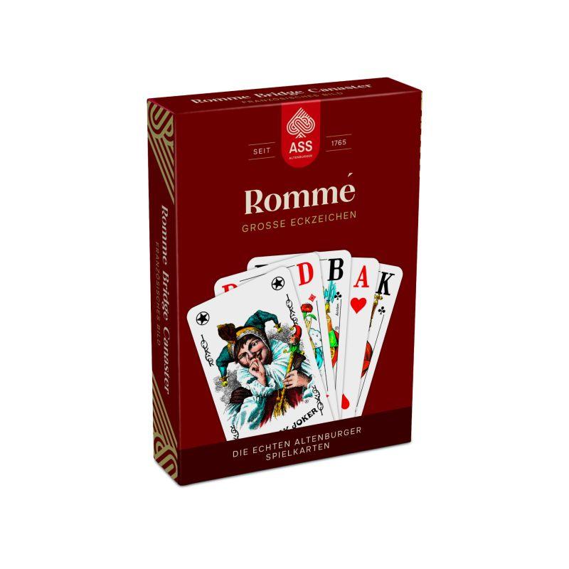 Senioren Rommé, französisches Bild