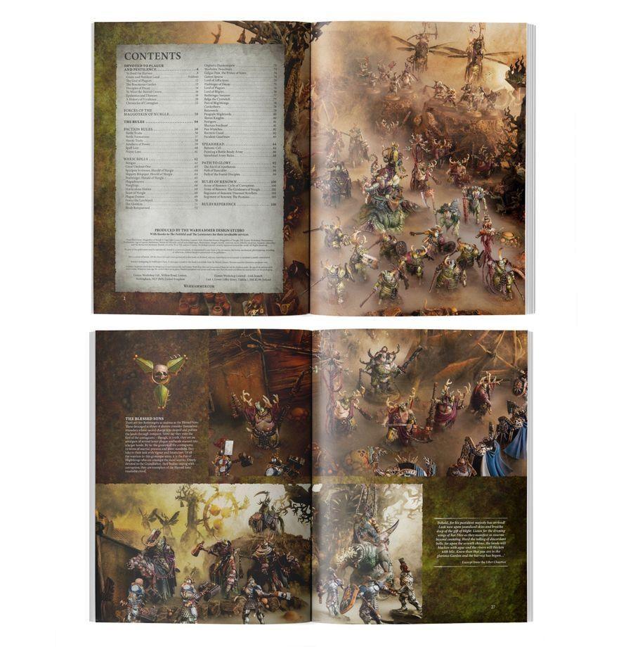 Battletome: Maggotkin Of Nurgle (Eng) (83-58-60) 4th Edition