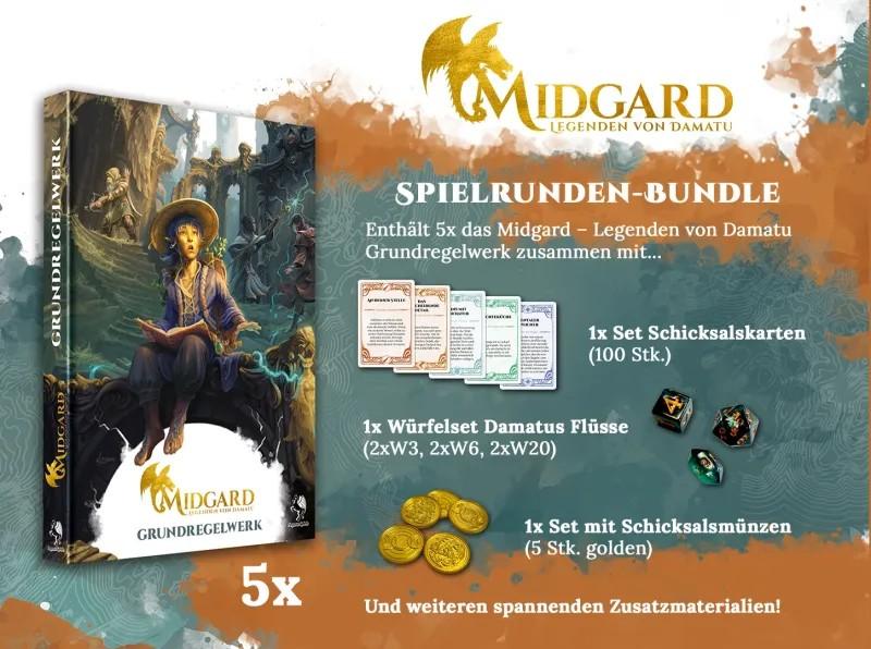 Midgard - Legenden von Damatu: Spielrunden-Bundle DE