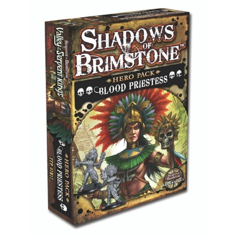 Shadows of Brimstone Hero Pack Aztec Blood Priestess